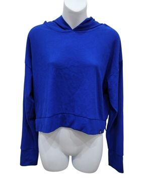 Becco Classic Blue Hoodie Top Size: Large